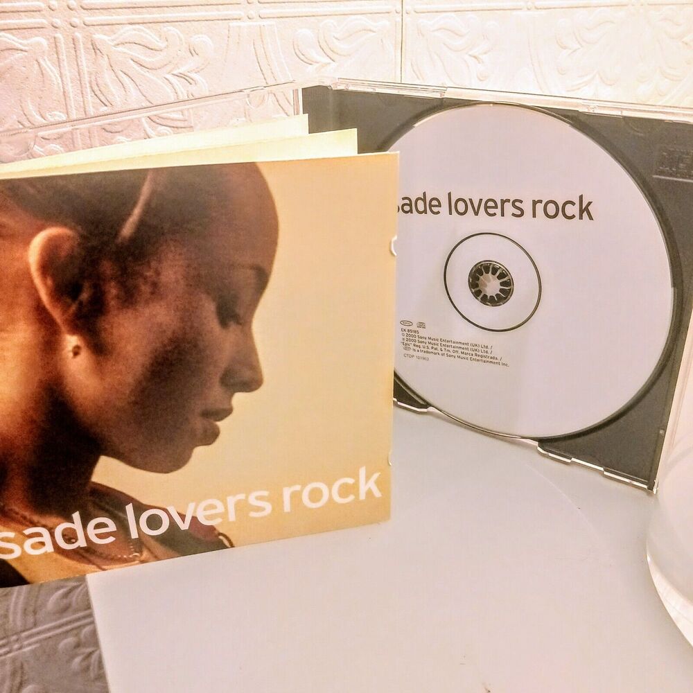 SADE Lovers Rock CD‎ 2000 Epic Smooth Jazz R&B Romantic Soul BOOKLET and Case